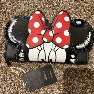 Minnie Mouse Balloon Loungefly Wallet (Read